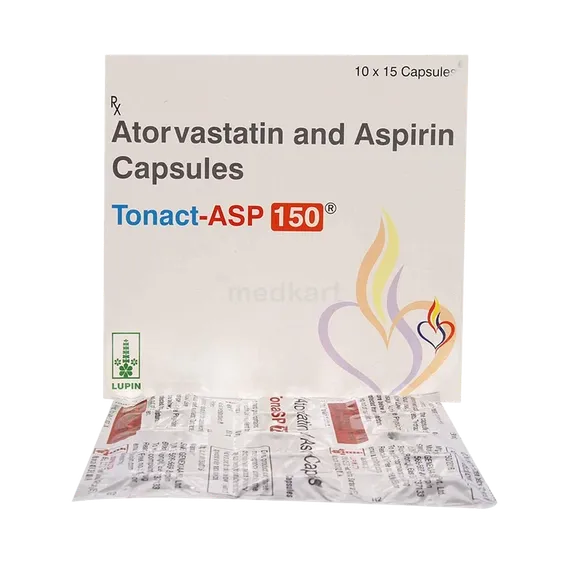 tonact asp 150mg capsule 15's